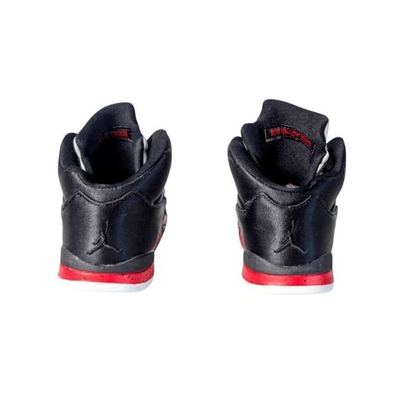 NIKE Air Jordan 5 Retro "Satin Bred" TD Sneakers Size 10C - Picture 5 of 9